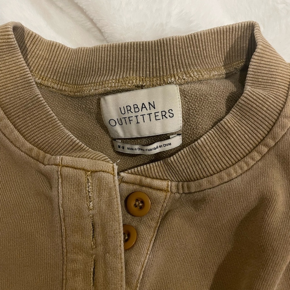 Urban outfitters cropped crewneck